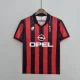 AC Milan Retro Drakt 1995-96 Hjemme Mann