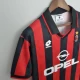 AC Milan Retro Drakt 1995-96 Hjemme Mann