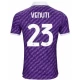 ACF Fiorentina Venuti #23 Fotballdrakter 2023-24 Hjemmedrakt Mann
