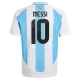 Argentina Lionel Messi #10 Fotballdrakter 2024 Hjemmedrakt Mann