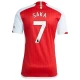 Arsenal FC Bukayo Saka #7 Fotballdrakter 2023-24 Hjemmedrakt Mann