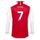 Arsenal FC Bukayo Saka #7 Fotballdrakter 2023-24 Hjemmedrakt Mann Langermet