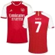 Arsenal FC Bukayo Saka #7 Fotballdrakter 2023-24 UCL Hjemmedrakt Mann