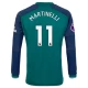 Arsenal FC Fotballdrakter Martinelli #11 2023-24 Tredjedrakt Mann Langermet