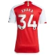Arsenal FC Granit Xhaka #34 Fotballdrakter 2023-24 Hjemmedrakt Mann