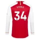 Arsenal FC Granit Xhaka #34 Fotballdrakter 2023-24 Hjemmedrakt Mann Langermet