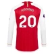 Arsenal FC Jorginho #20 Fotballdrakter 2023-24 Hjemmedrakt Mann Langermet