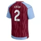 Aston Villa Cash #2 Fotballdrakter 2023-24 Hjemmedrakt Mann