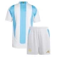 Barn Argentina Fotballdrakter Copa America 2024 Hjemmedraktsett