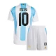 Barn Argentina Lionel Messi #10 Fotballdrakter 2024 Hjemmedraktsett