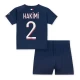 Barn Paris Saint-Germain PSG Achraf Hakimi #2 Fotballdrakter 2023-24 Hjemmedraktsett