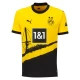 BVB Borussia Dortmund Moukoko #18 Fotballdrakter 2023-24 Hjemmedrakt Mann