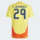 C. Hernandez #29 Colombia Fotballdrakter Copa America 2024 Hjemmedrakt Mann