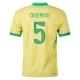 Casemiro #5 Brasil Fotballdrakter Copa America 2024 Hjemmedrakt Mann
