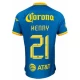 Club América Fotballdrakter 2023-24 Thierry Henry #21 Bortedrakt Mann
