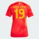 Dame Lamine Yamal #19 Spania Fotballdrakter EM 2024 Hjemmedrakt