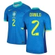 Danilo #2 Brasil Fotballdrakter Copa America 2024 Bortedrakt Mann