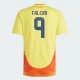 Falcao #9 Colombia Fotballdrakter Copa America 2024 Hjemmedrakt Mann