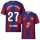 FC Barcelona Lamine Yamal #27 Fotballdrakter 2023-24 x Rolling Stones Hjemmedrakt Mann