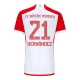 FC Bayern München Theo Hernández #21 Fotballdrakter 2023-24 Hjemmedrakt Mann
