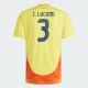 J. Lucumi #3 Colombia Fotballdrakter Copa America 2024 Hjemmedrakt Mann