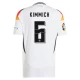 Joshua Kimmich #6 Tyskland Fotballdrakter EM 2024 Hjemmedrakt Mann