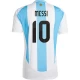 Lionel Messi #10 Argentina Fotballdrakter Copa America 2024 Hjemmedrakt Mann