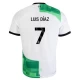 Liverpool FC Fotballdrakter 2023-24 Luis Diaz #7 Bortedrakt Mann