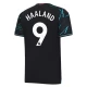 Manchester City Fotballdrakter Erling Haaland #9 2023-24 Tredjedrakt Mann