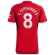 Manchester United Bruno Fernandes #8 Fotballdrakter 2023-24 Hjemmedrakt Mann
