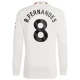 Manchester United Fotballdrakter Bruno Fernandes #8 2023-24 Tredjedrakt Mann Langermet