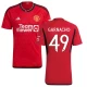 Manchester United Garnacho #49 Fotballdrakter 2023-24 UCL Hjemmedrakt Mann