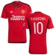 Manchester United Marcus Rashford #10 Fotballdrakter 2023-24 UCL Hjemmedrakt Mann