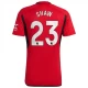 Manchester United Shaw #23 Fotballdrakter 2023-24 Hjemmedrakt Mann