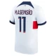 Paris Saint-Germain PSG Fotballdrakter 2023-24 M.Asensio #11 Bortedrakt Mann