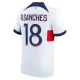 Paris Saint-Germain PSG Fotballdrakter 2023-24 R.Sanches #18 Bortedrakt Mann