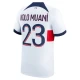 Paris Saint-Germain PSG Fotballdrakter 2023-24 Randal Kolo Muani #23 Bortedrakt Mann