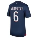 Paris Saint-Germain PSG Marco Verratti #6 Fotballdrakter 2023-24 Hjemmedrakt Mann