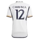 Real Madrid Camavinga #12 Fotballdrakter 2023-24 Hjemmedrakt Mann