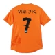Real Madrid Fotballdrakter Vinicius Junior 2023-24 x Y3 Orange Fourthdrakt Mann