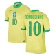 Ronaldinho Gaúcho #10 Brasil Fotballdrakter Copa America 2024 Hjemmedrakt Mann
