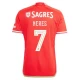 SL Benfica Neres #7 Fotballdrakter 2023-24 UCL Hjemmedrakt Mann