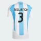 Tagliafico #3 Argentina Fotballdrakter Copa America 2024 Hjemmedrakt Mann