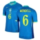Wendell #6 Brasil Fotballdrakter Copa America 2024 Bortedrakt Mann