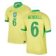 Wendell #6 Brasil Fotballdrakter Copa America 2024 Hjemmedrakt Mann